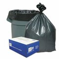 Webster Industries Platinum, CAN LINERS, 60 GAL, 1.55 MIL, 39in X 56in, GRAY, 50PK PLA6070